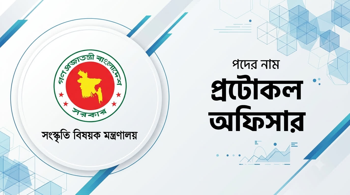 সংস্কৃতি বিষয়ক মন্ত্রণালয় (MoCA) প্রটোকল অফিসার প্রশ্ন সমাধান ও ফলাফল ২০২৬ প্রশ্ন ও মডেল টেস্ট