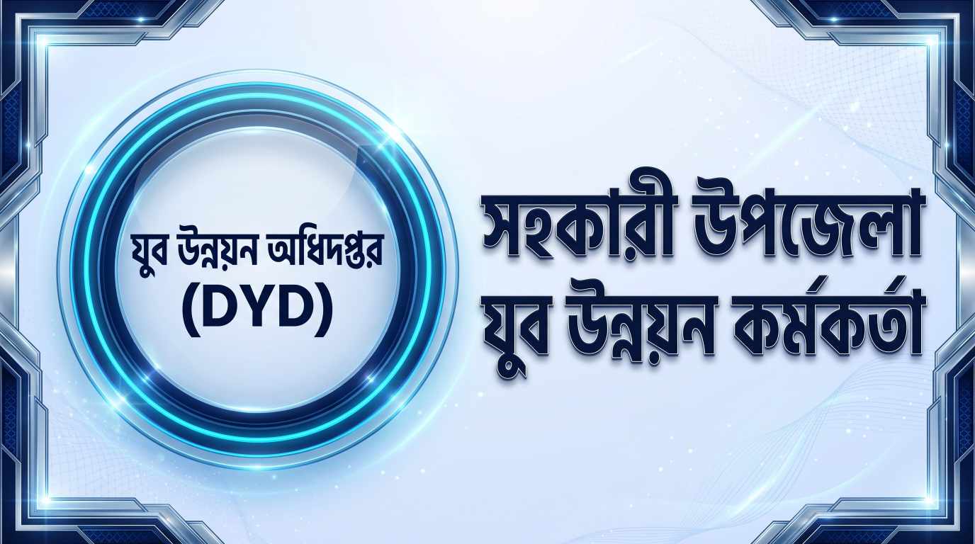 যুব উন্নয়ন অধিদপ্তর সহকারী উপজেলা যুব উন্নয়ন কর্মকর্তা প্রশ্ন সমাধান | Job Exam প্রশ্ন ও মডেল টেস্ট